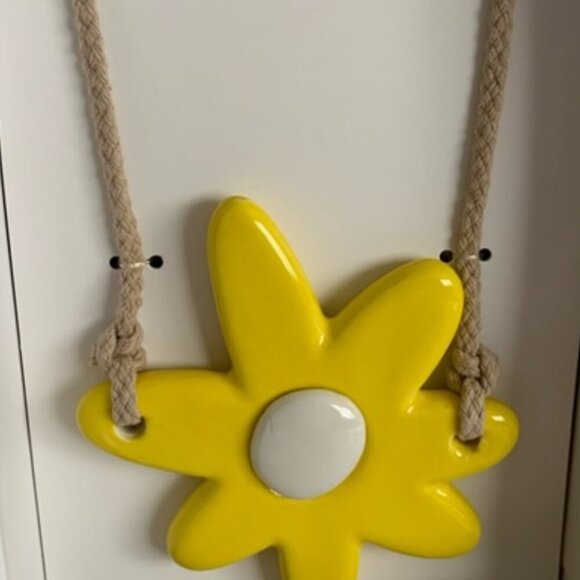 Zara Ceramic Daisy Necklace New - Picture 7 of 7